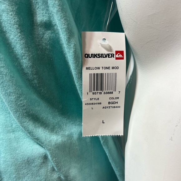 Quiksilver Mellow Tone Mod Woven men L T-shirt new NWT - Picture 5 of 12
